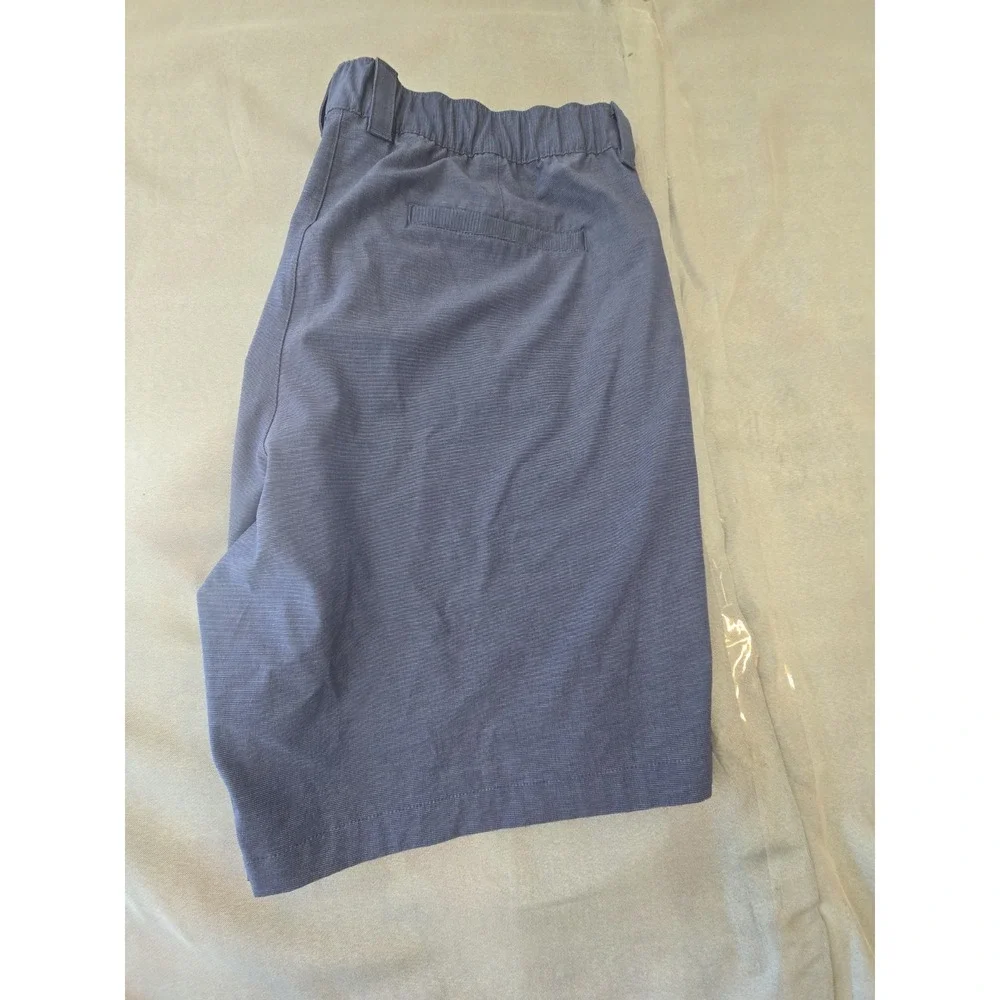Banana Republic Core Temp Shorts Mens 40 Purple Performance Golf Flat Front 9